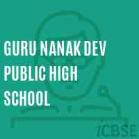 Guru Nanak Dev Public High School Logo