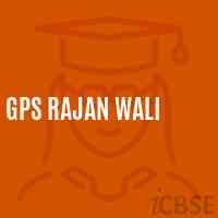 Gps Rajan Wali Primary School Logo