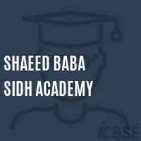 Shaeed Baba Sidh Academy Secondary School Logo