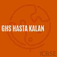Ghs Hasta Kalan Secondary School Logo