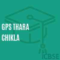 Gps Thara Chikla Primary School Logo