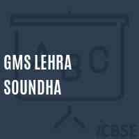 Gms Lehra Soundha Middle School Logo