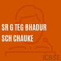 Sr G Teg Bhadur Sch Chauke Secondary School Logo