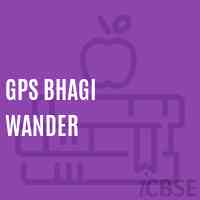Gps Bhagi Wander Primary School Logo