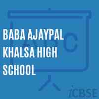 Baba Ajaypal Khalsa High School Logo