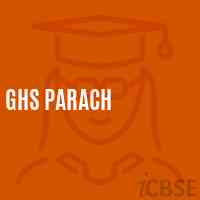 Ghs Parach Secondary School Logo