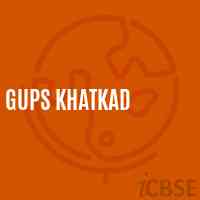 Gups Khatkad Middle School Logo