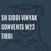 Sh Siddi Vinyak Convents W23 Tibbi Middle School Logo