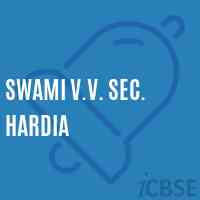 Swami V.V. Sec. Hardia Senior Secondary School Logo