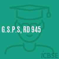 G.S.P.S, Rd 945 Primary School Logo