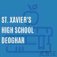 St. Xavier's High School Deoghar Logo