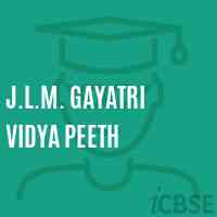J.L.M. Gayatri Vidya Peeth School Logo