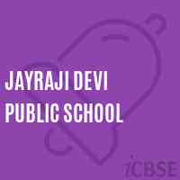 Jayraji Devi Public School Logo