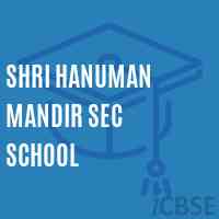 Shri Hanuman Mandir Sec School Logo