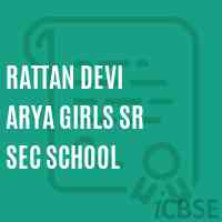 Rattan Devi Arya Girls Sr Sec School Logo