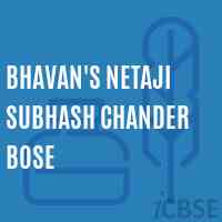 Bhavan'S Netaji Subhash Chander Bose School Logo