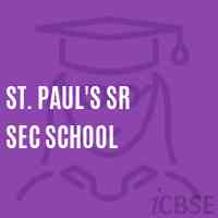 St. Paul'S Sr Sec School Logo