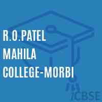 R.O.Patel Mahila College-Morbi Logo