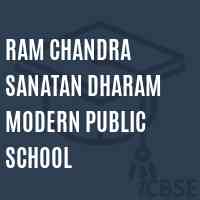 Ram Chandra Sanatan Dharam Modern Public School Logo
