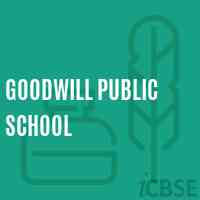Goodwill Public School Logo