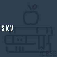 S K V School Logo