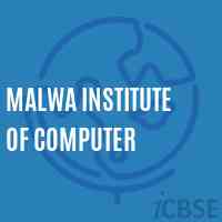 Malwa Institute of Computer Logo
