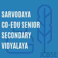 Sarvodaya Co-Edu Senior Secondary Vidyalaya School Logo
