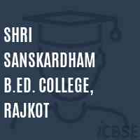 Shri Sanskardham B.Ed. College, Rajkot Logo
