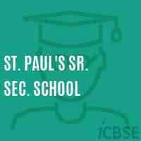 St. Paul'S Sr. Sec. School Logo