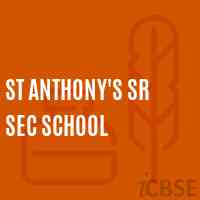 St Anthony'S Sr Sec School Logo