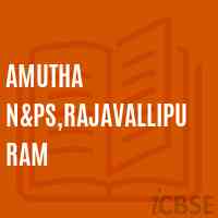 Amutha N&ps,Rajavallipuram Primary School Logo