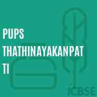 Pups Thathinayakanpatti Primary School Logo