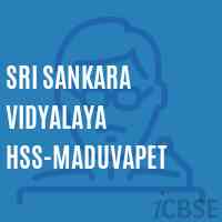 Sri Sankara Vidyalaya Hss-Maduvapet Senior Secondary School Logo