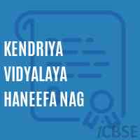 Kendriya Vidyalaya Haneefa Nag Secondary School Logo