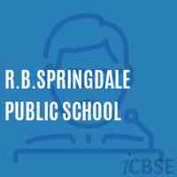 R.B.Springdale Public School Logo