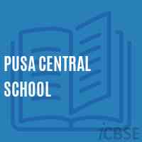 Pusa Central School Logo