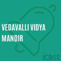 Vedavalli Vidya Mandir School Logo