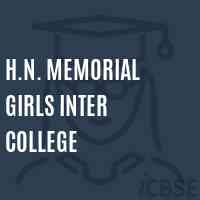 H.N. Memorial Girls Inter College Logo