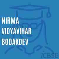 Nirma Vidyavihar Bodakdev School Logo
