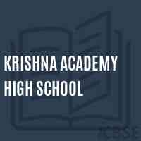 Krishna Academy High School Logo