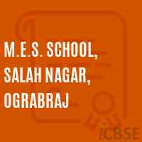 M.E.S. SCHOOL, Salah Nagar, Ograbraj Logo
