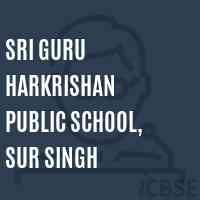 Sri Guru Harkrishan Public School, Sur Singh Logo