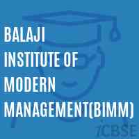 Balaji Institute of Modern Management(Bimm) Logo