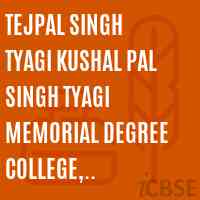 Tejpal Singh Tyagi Kushal Pal Singh Tyagi Memorial Degree College, Muradnagar, Ghaziabad Logo