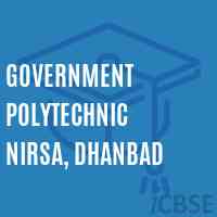 Government Polytechnic Nirsa, Dhanbad College Logo