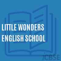 Little Wonders English School Logo