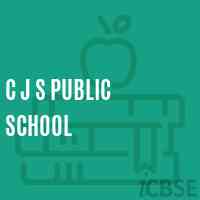 C J S Public School Logo