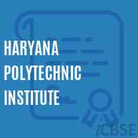 Haryana Polytechnic Institute Logo