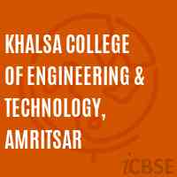 Khalsa College of Engineering & Technology, Amritsar Logo