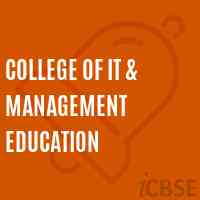College of It & Management Education Logo